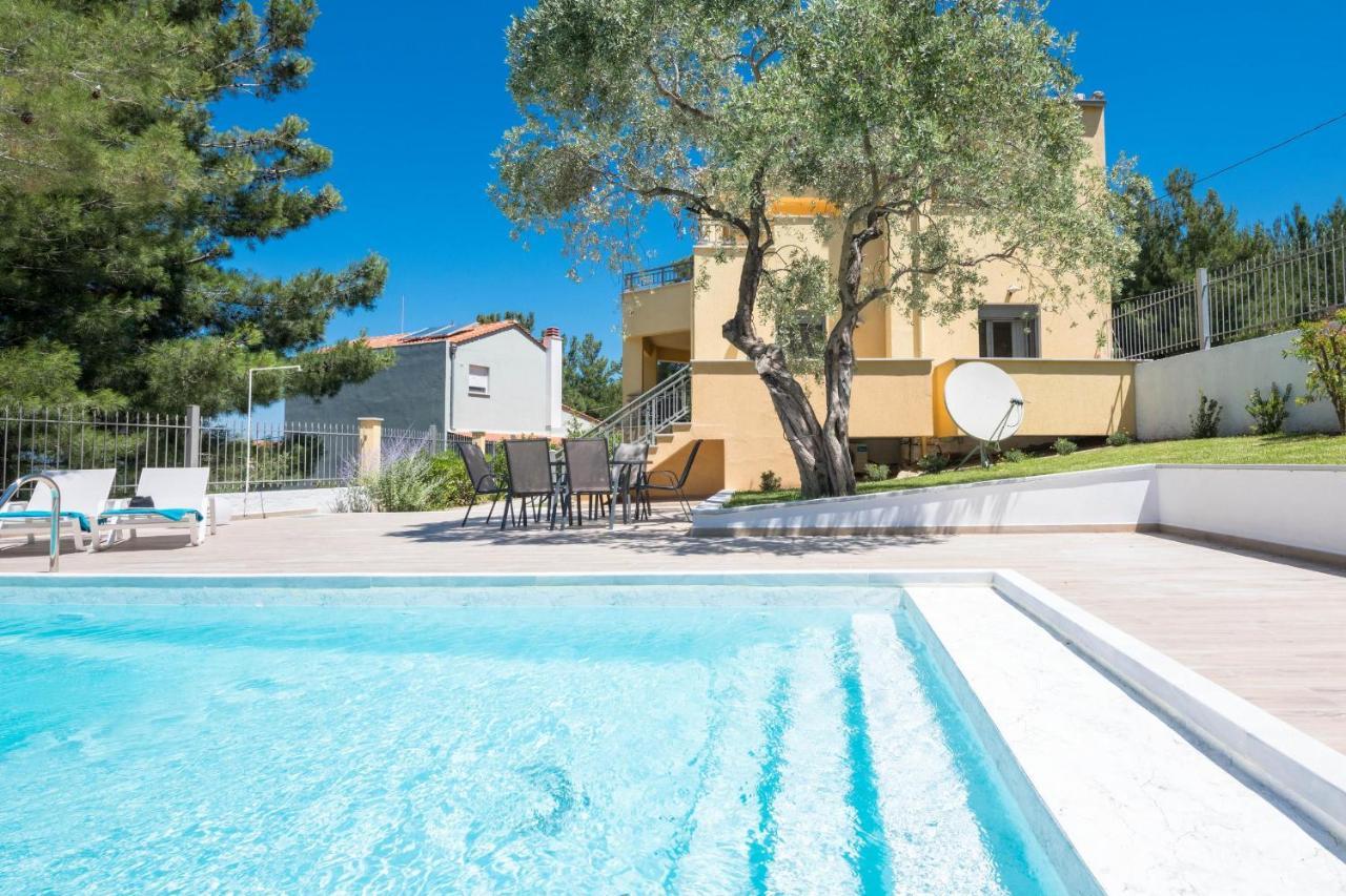 Louloudis Pool Villa Skala Rachoni  외부 사진