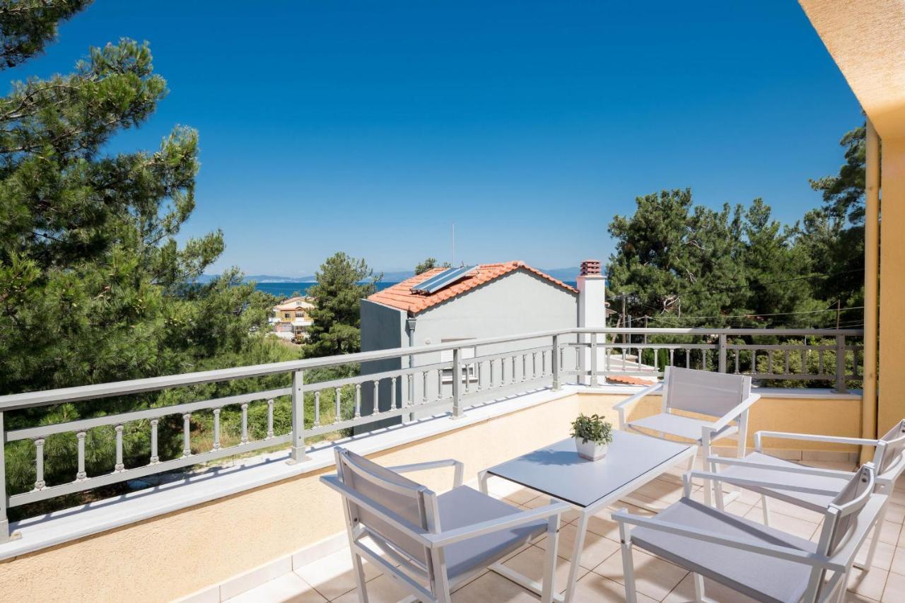 Louloudis Pool Villa Skala Rachoni  외부 사진