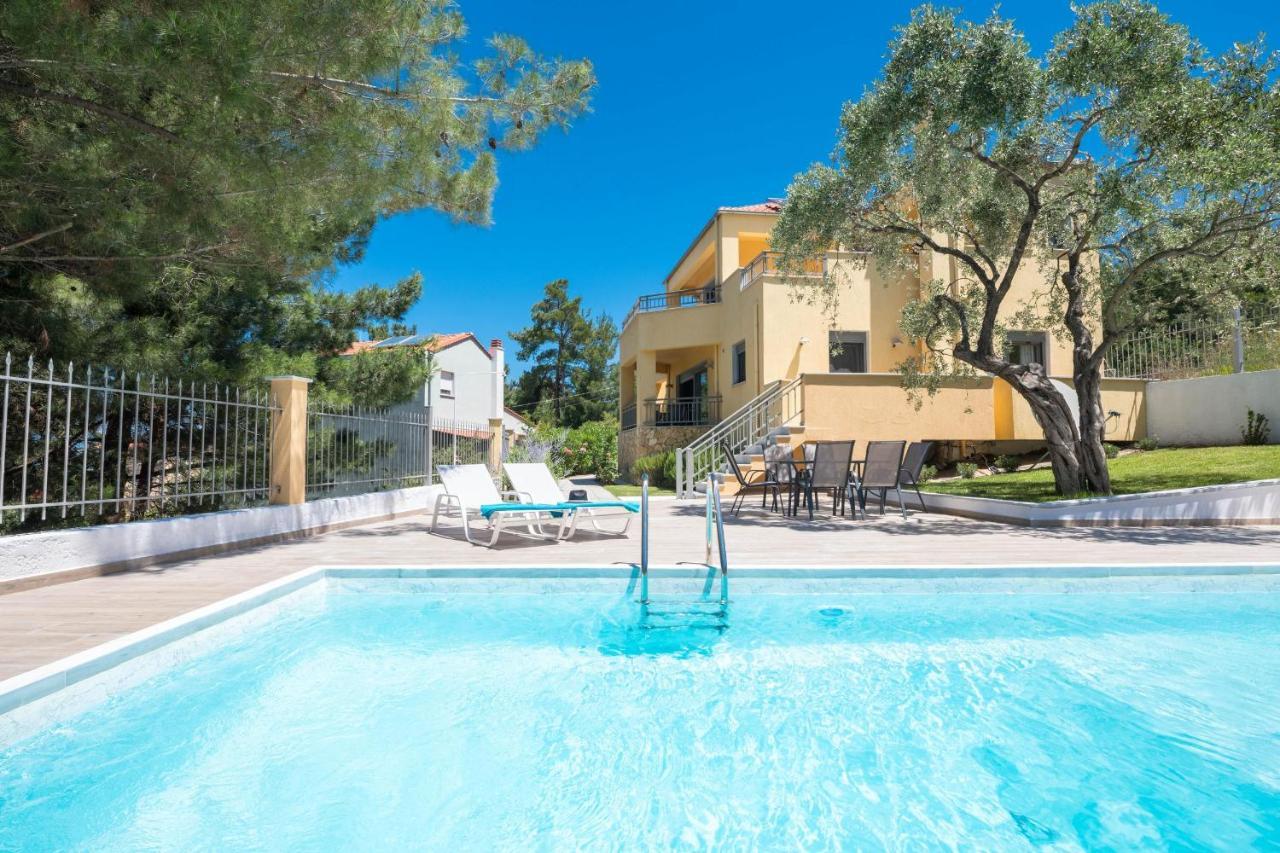 Louloudis Pool Villa Skala Rachoni  외부 사진