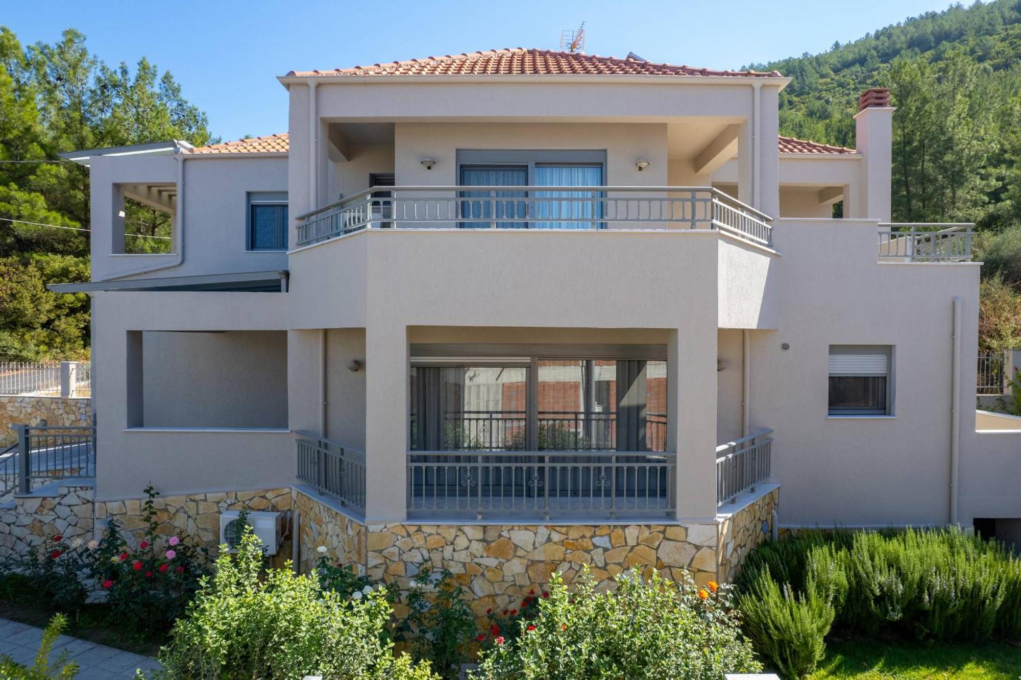 Louloudis Pool Villa Skala Rachoni  외부 사진