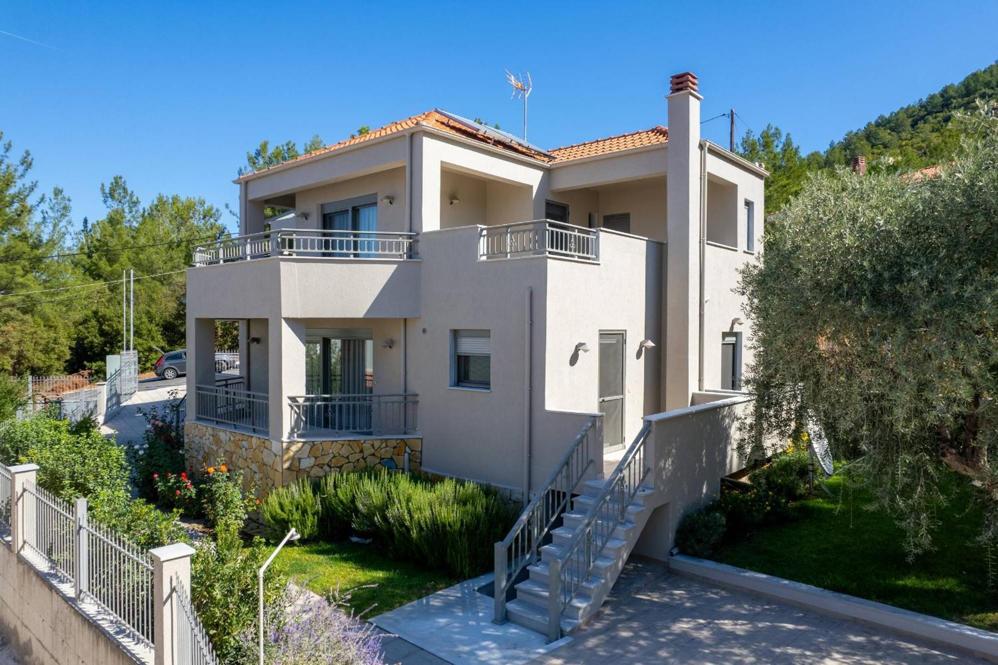 Louloudis Pool Villa Skala Rachoni  외부 사진
